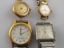 A 14 carat gold lady's wrist