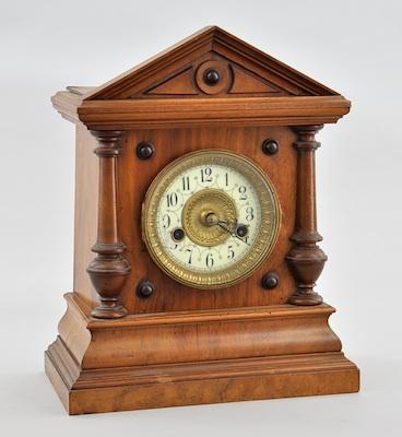 A 14 Day Strike Mantel Clock In a