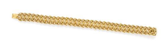 A 14 Karat Yellow Gold Link