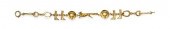 A 14 Karat Yellow Gold Fox Hun