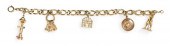 *A 14 Karat Yellow Gold Charm