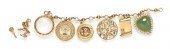 A 14 Karat Yellow Gold and Cul