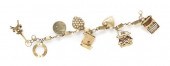 A 14 Karat Yellow Gold and Cul