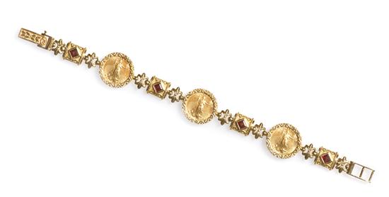 A 14 Karat Yellow US $5 Gold Coin