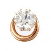 A 1.40 CTS ANTIQUE DIAMOND TIE
