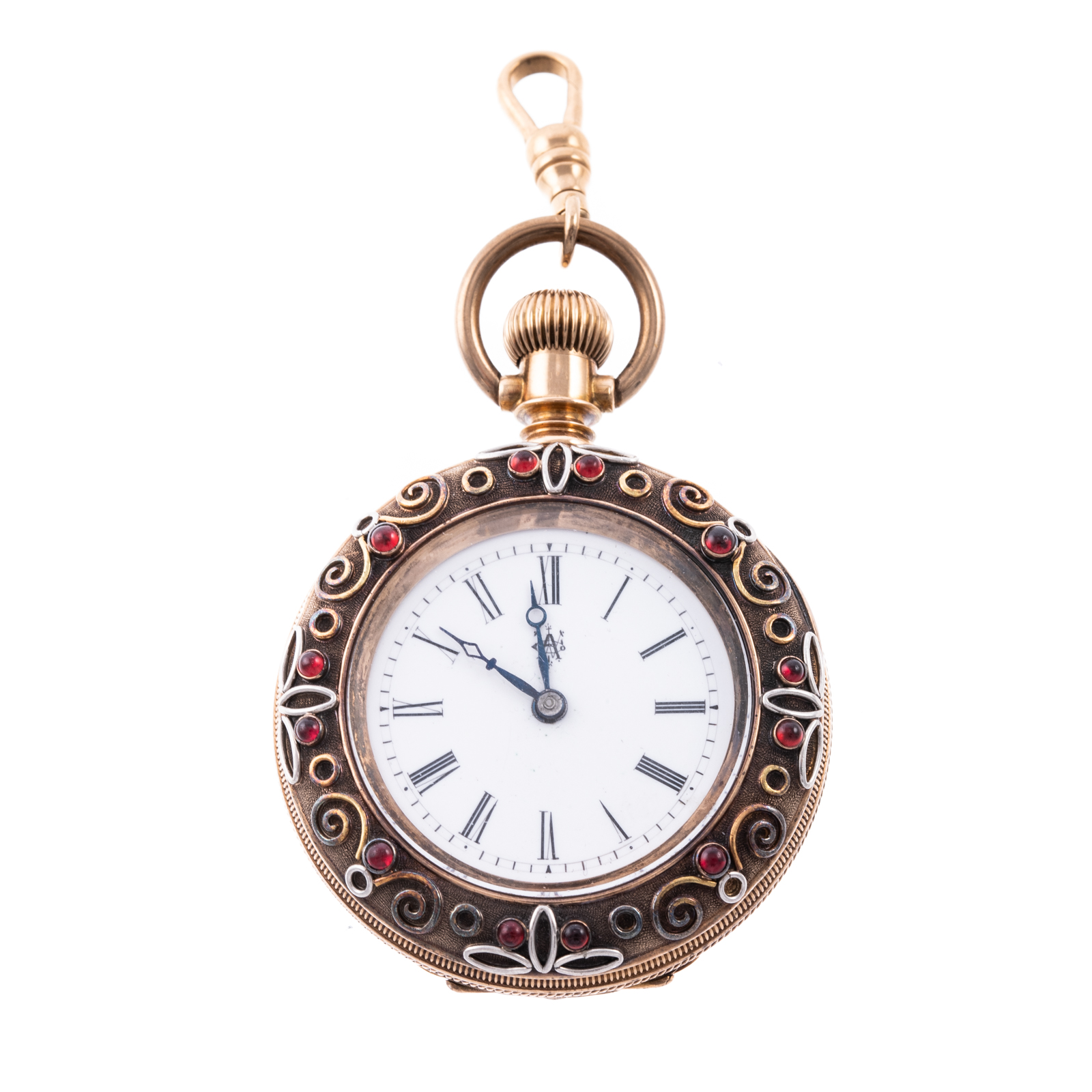 A 14K AMERICAN WALTHAM POCKET