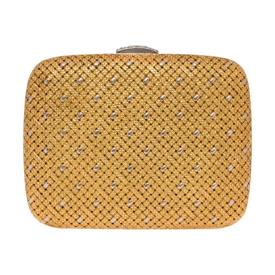 A 14K BI-COLOR GOLD AND DIAMOND