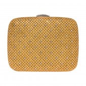 A 14K BI-COLOR GOLD AND DIAMON