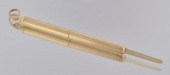 A 14k Gold Adjustable Toothpic