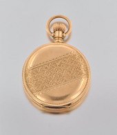 A 14k Gold Pocketwatch by Walt