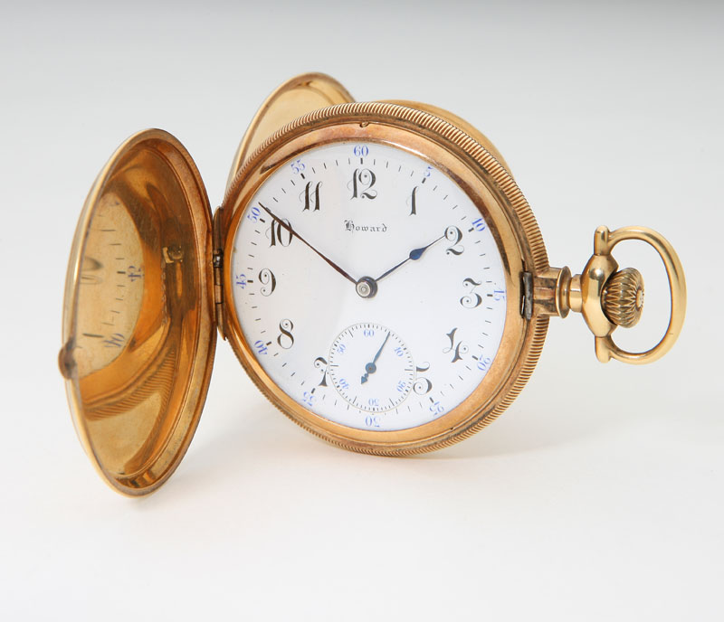 A 14K yellow gold E. Howard Watch