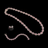 A 14K YELLOW GOLD, WHITE GOLD,