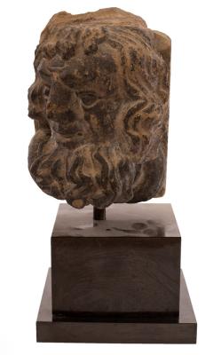 A 14th/15th Century carved stone
