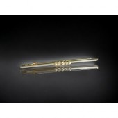 A 15ct gold & Platinum bar bro