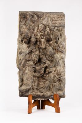 A 15th Century stone carving, the