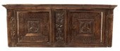 A 16th Century carved oak over