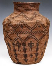 A 17-INCH APACHE OLLA BASKET W