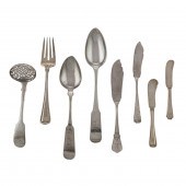 A (17 PC) GORHAM OLD FRENCH ST