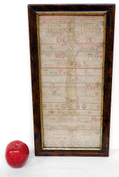 A 1723 DATED SAMPLER BY JANE G