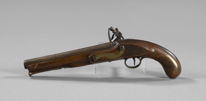 A 1796 Dragoon Flintlock Pistol, 