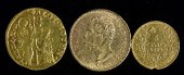A 17th Century hammered gold D