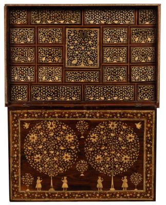 A 17th Century Mughal ivory