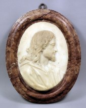A 17th/18th Century white marb