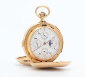 A 18k Gold Minute Repeater Per