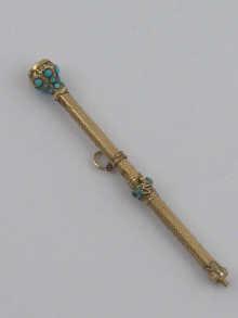 A 19 th c. propelling pencil in