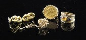 A 1911 gold half sovereign rin