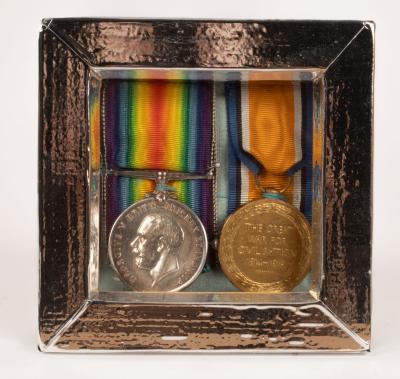 A 1914-1918 War and Victory medal