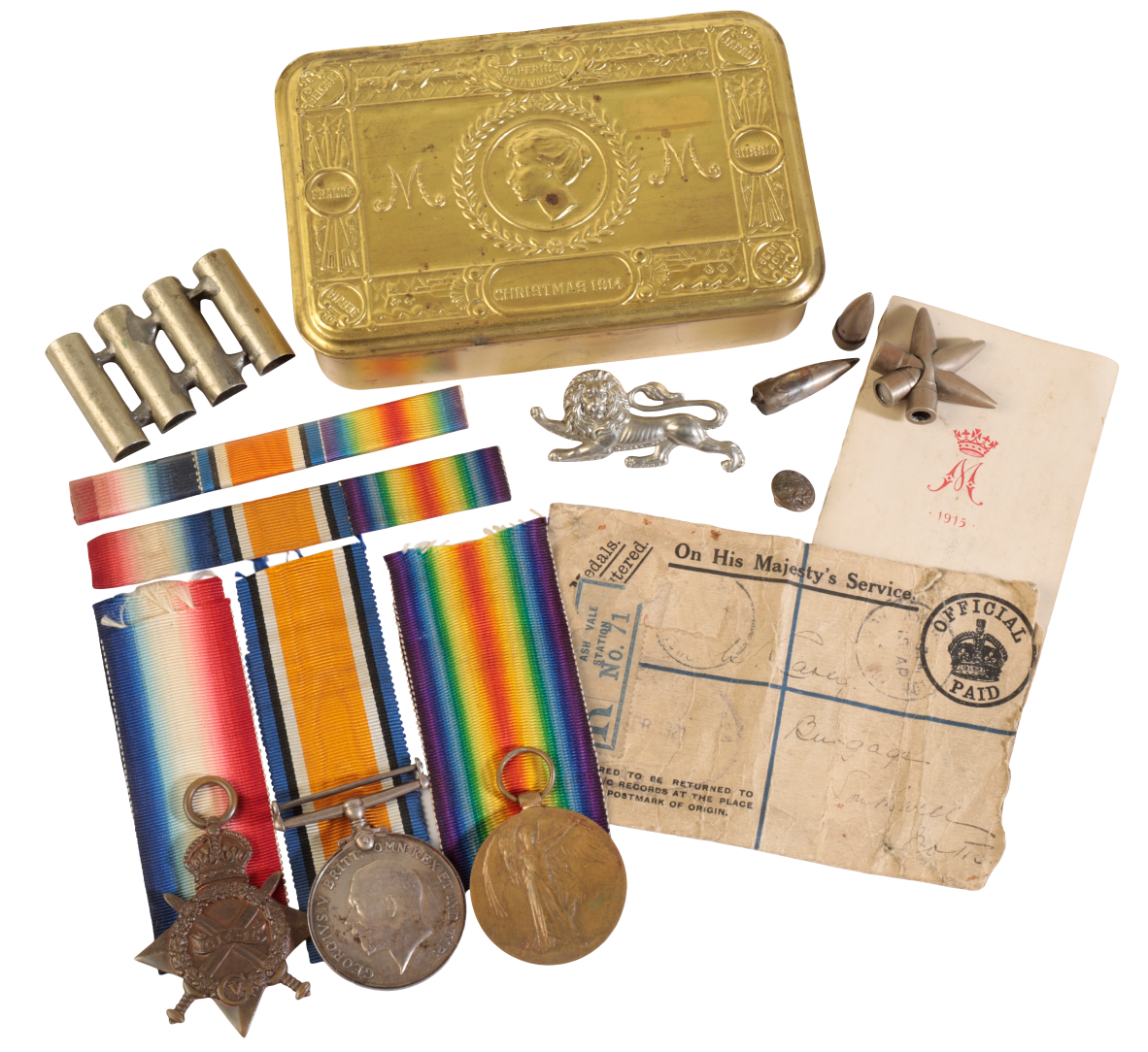 A 1914/15 TRIO TO 2586 PTE W