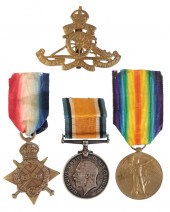 A 1914/15 TRIO TO DRIVER TAYLO
