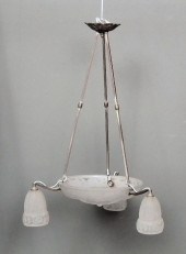 A 1920s French silvered metal
