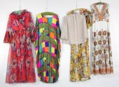 A 1920s polychrome pleated kaf