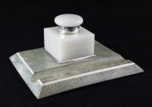 A 1920's silver and ivory moun