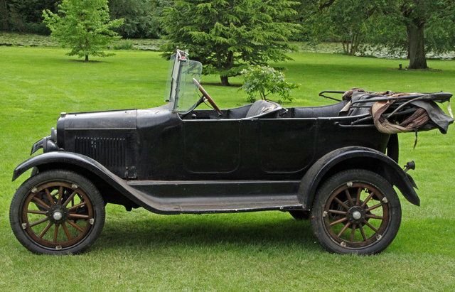 A 1921 Overland Tourer registration