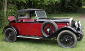 A 1930 Alvis Silver Eagle beet