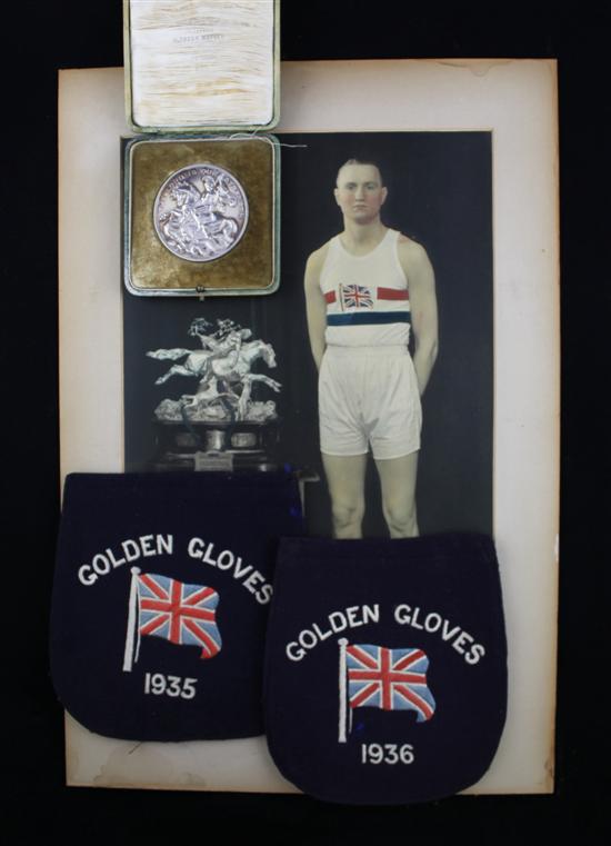 A 1930's cased ''The Studd Trophy''