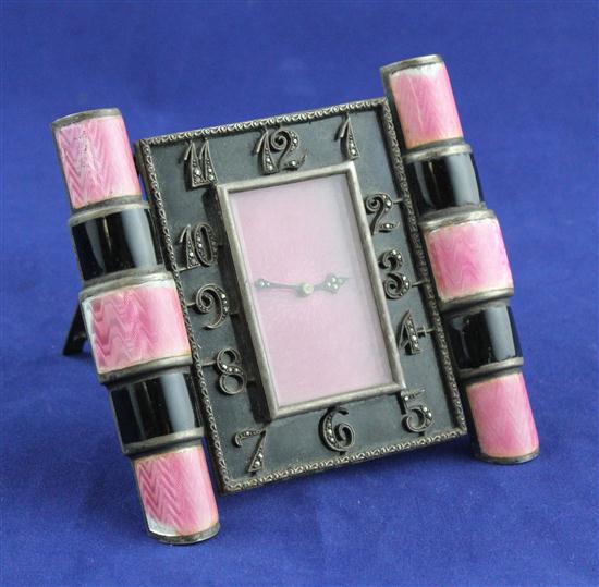 A 1930's continental Art Deco black