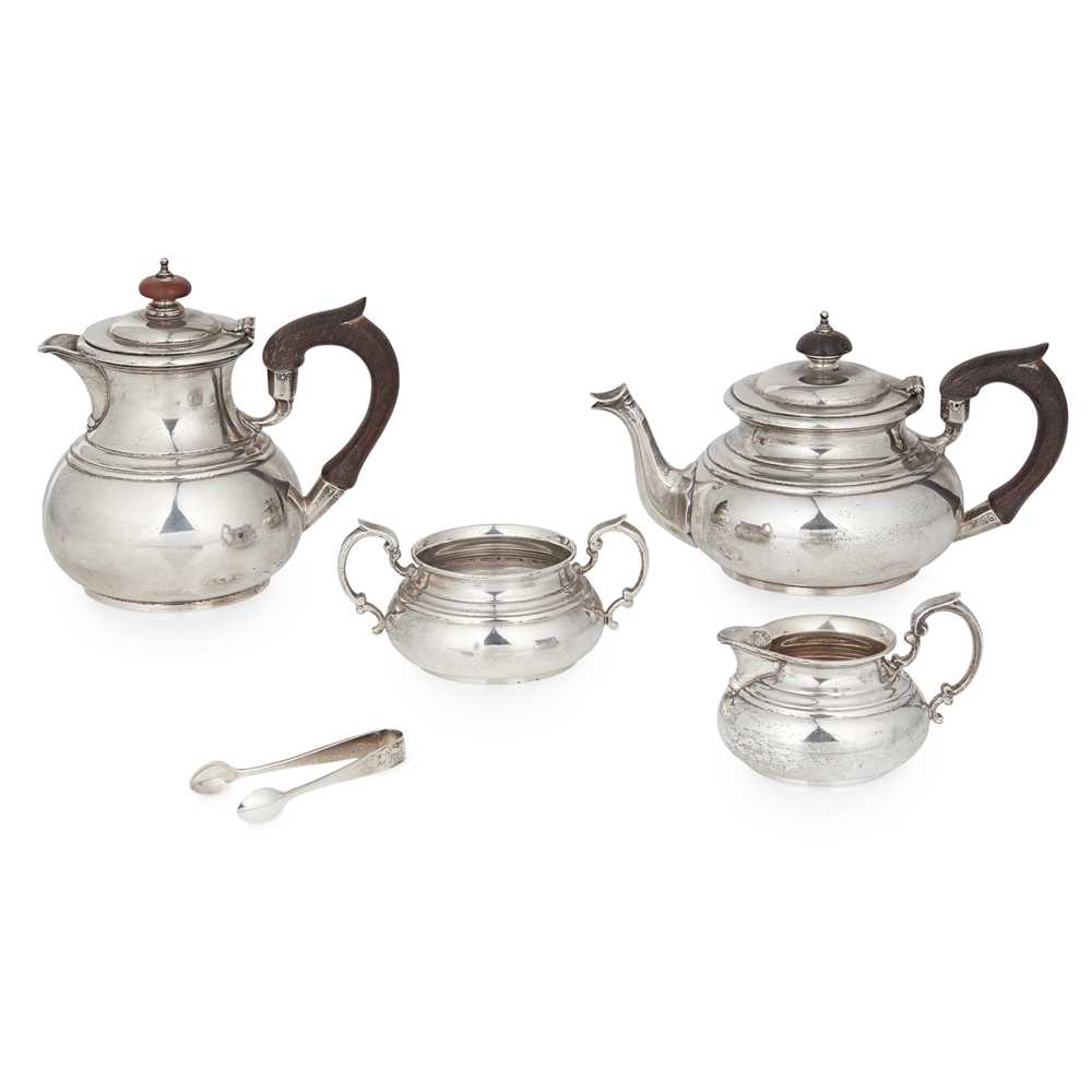 A 1930S FOUR-PIECE BACHELOR'S TEA