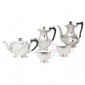 A 1930S THREE-PIECE TEA SERVIC