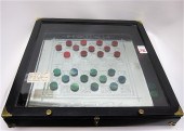 A 1933 CHESS SET: the 17.50''
