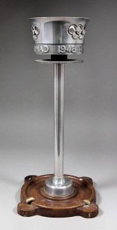 A 1948 London Olympic aluminiu