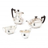 A 1950S FOUR-PIECE TEA-SERVICE