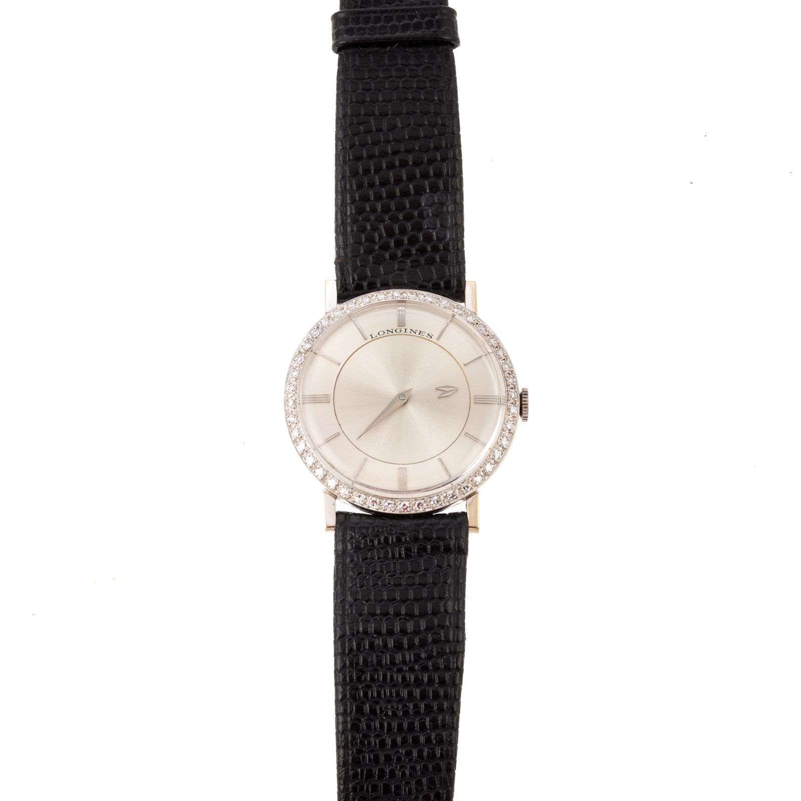 A 1950S LONGINES MYSTERY DIAL WATCH