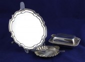 A 1960's silver cigarette box