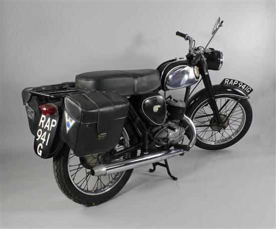 A 1968 BSA Bantam 175cc