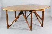 A 1970's Danish teak gateleg t