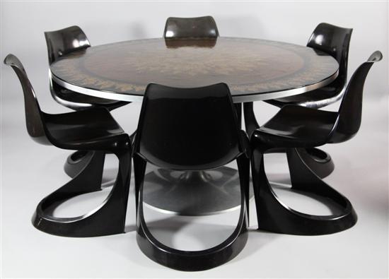 A 1970's Mygge dining table
